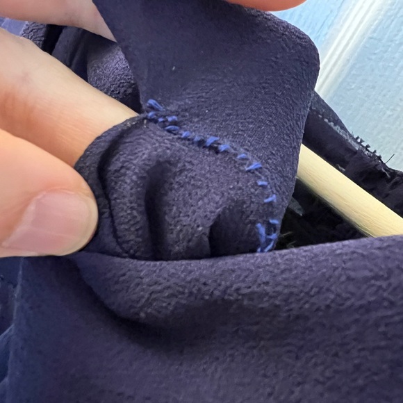 Elegant Sheer Purple Blouse - Picture 3 of 3